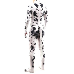 CosplayDogs Combinaison Cosplay Chien Dalmatien Noir-Blanc